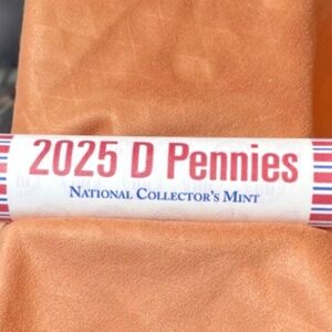 2025 D Lincoln Shield Cent Penny BU-1 Roll of 50 coins #206060673907